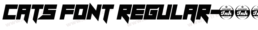 Cats Font Regular字体转换